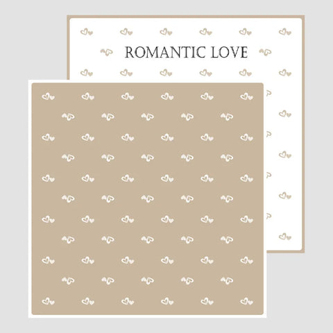 DIY Handmade Gift Packaging Paper Single-sided Waterproof Flower and Love Bouquet Paper for Coated Gifts