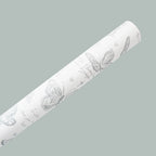 Butterfly Pattern Flower Wrapping Paper Double-Sided PE Coated Recyclable 57x57cm Florist Bouquet Gift Wrap for Packaging New