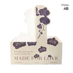 Elegant Floral Pattern Plastic Hand-Held Folder Box Creative Packaging for Coffee Milk Tea Cups