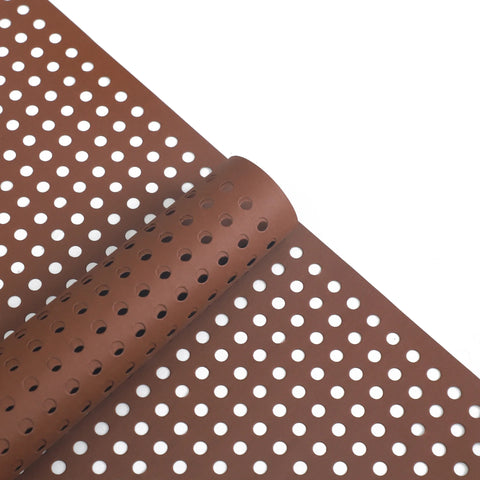Single-Sided Coated Embossed Hollow Hole Paper Flower Waterproof Decorative Packaging Paper