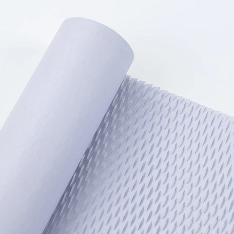 Single-Sided Coated Honeycomb Paper Packaging for Fresh Flower Bouquets Elegant Mesh Lining