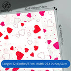Valentine's Day Neon Love Flower Packaging Paper Waterproof Single Side Coated for Your Romantic Moments