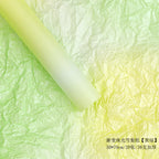 Christmas Eco-friendly Biodegradable Water-proof Single Side Coated PE Sugarcane Pulp Flowers Print Gift Wrap