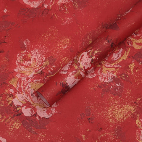 Dream Series Floral Art Paper Wrapping Oil Painting Dream Series Flower Shop Gift PE Coating Material for Flower Packaging