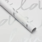 Yuyin Handmade DIY Floral Art Big Love Paper Flower Packaging Materials for Flower Shop Single Side Coated Ouya Paper