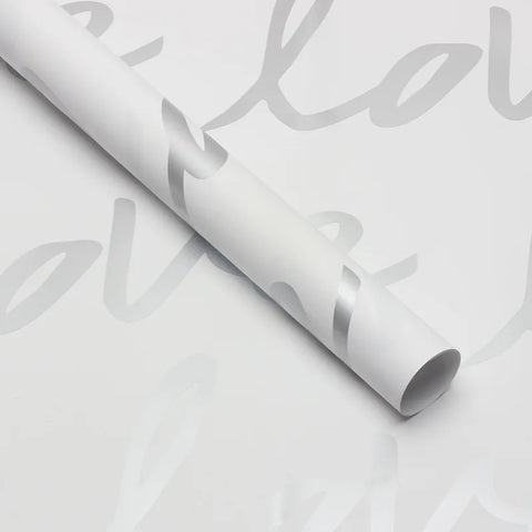 Yuyin Handmade DIY Floral Art Big Love Paper Flower Packaging Materials for Flower Shop Single Side Coated Ouya Paper