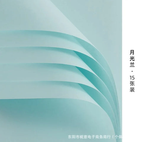 Fenghua Thick Kraft Paper Single-Sided Solid Color Korean Bouquet Material for Unique Packaging Elegant Touches