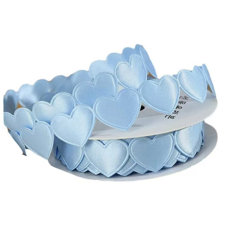 Luxury 520 Love Floral Bouquet Ribbon Christmas Wedding Polyester Ribbon for Cake Baking and Gift Packaging