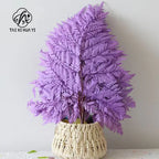 Genuine White Ferns Are Stably Preserved DIY Handicrafts Weddings Home Decorations Dried Flower Plants Mother's Day Graduation
