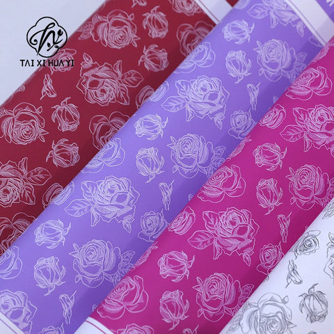 Valentine's Day Waterproof Single Eco-Friendly Thickened Floral Gift Wrapping Paper Garden Flower Wrapping Paper