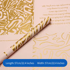 Waterproof Virgin Pulp PE Coating Floral Bouquet Wrapping Paper for Valentine's Day Gifts Florist Packaging Paper