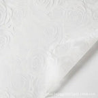 Virgin Pulp Style Rose Printed Waterproof Flower Wrapping Paper 6 Colors Paper Roll Florist Shop Material