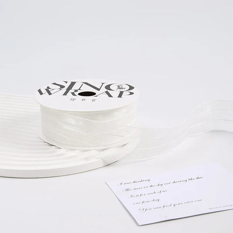 Dacron Wedding Valentine's Day Christmas Flower Bouquet Bow Decoration Ribbon for Gift Packaging