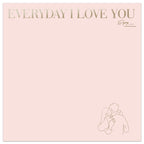 57*57cm Hug Pattern Flower Printed Waterproof Synthetic Paper Recyclable Custom Logo Decorative Gift Wrapping Materials