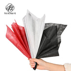 Korean Style Single-Sided Coated Cotton Paper Milk Cotton Flower Packaging with Extracted Design