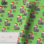 Eco-Friendly Recyclable Christmas for Wrapping Paper 60x60cm Custom Printed Gift Wrap for Holiday Presents