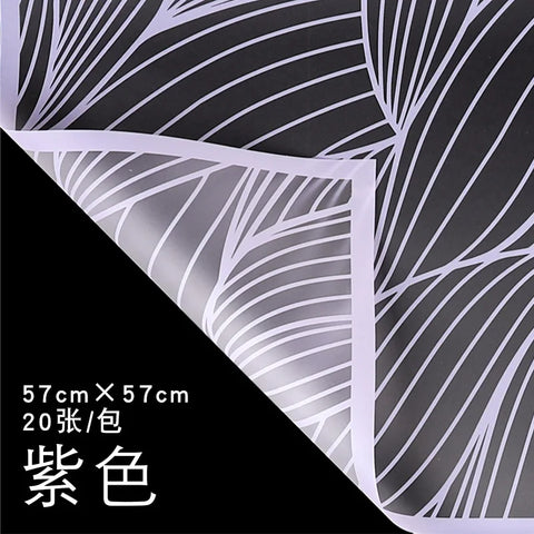 Premium Sand Mist Floral Wrap, Single-Sided Waterproof Paper for Qixi Festival Gift and Flower Shop Offset Printing