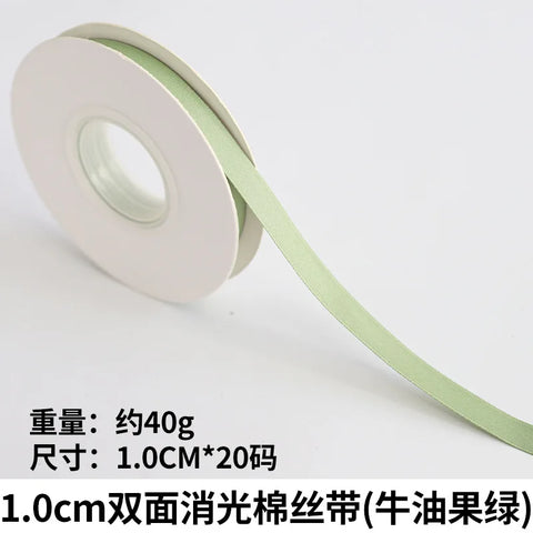 Versatile Christmas Gift Ribbons Wide Cotton DIY Bow Hair Accessories & Handmade Jewelry Ribbons