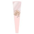 Elegant Rose Bouquet Bag for Mother's Day Valentine's Day Fresh Flower Packaging PE Coating