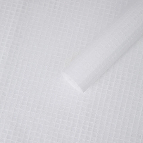Valentine's Day 57*57cm Non-Woven Waterproof Paper New Grid Flower Bouquet Solid Color Wrapping Paper with Virgin Pulp Style