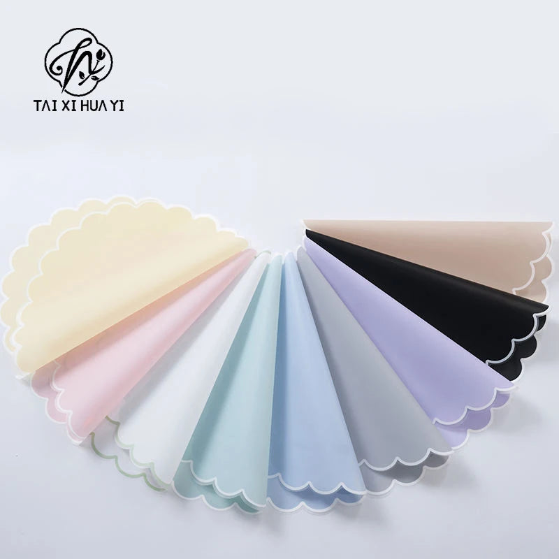 Cloud Jelly Floral Art Paper Virgin Pulp Style Waterproof Packaging for Flower Shops Bouquets and Gift Wrapping