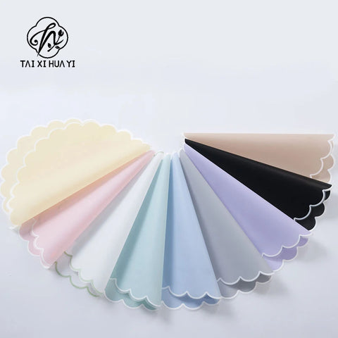 Cloud Jelly Floral Art Paper Virgin Pulp Style Waterproof Packaging for Flower Shops Bouquets and Gift Wrapping