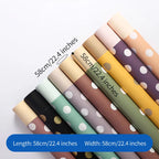 High Quality Wave Point Flower Packaging Paper for Bouquet Single-Sided Coated for Flower Shops