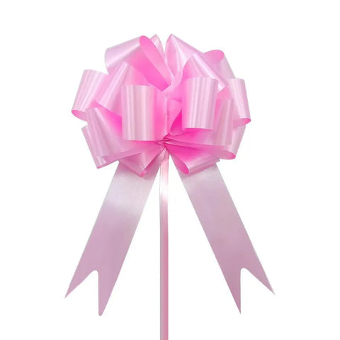120cm Mixed Color PP Material Pull Bows with Ribbon for Wedding Birthday Anniversary Party Favors Gifts No Logo