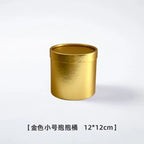 Portable and Waterproof Biodegradable Kraft Paper Flower Box Handheld Round Cylinder Packaging for Fashionable Gifts