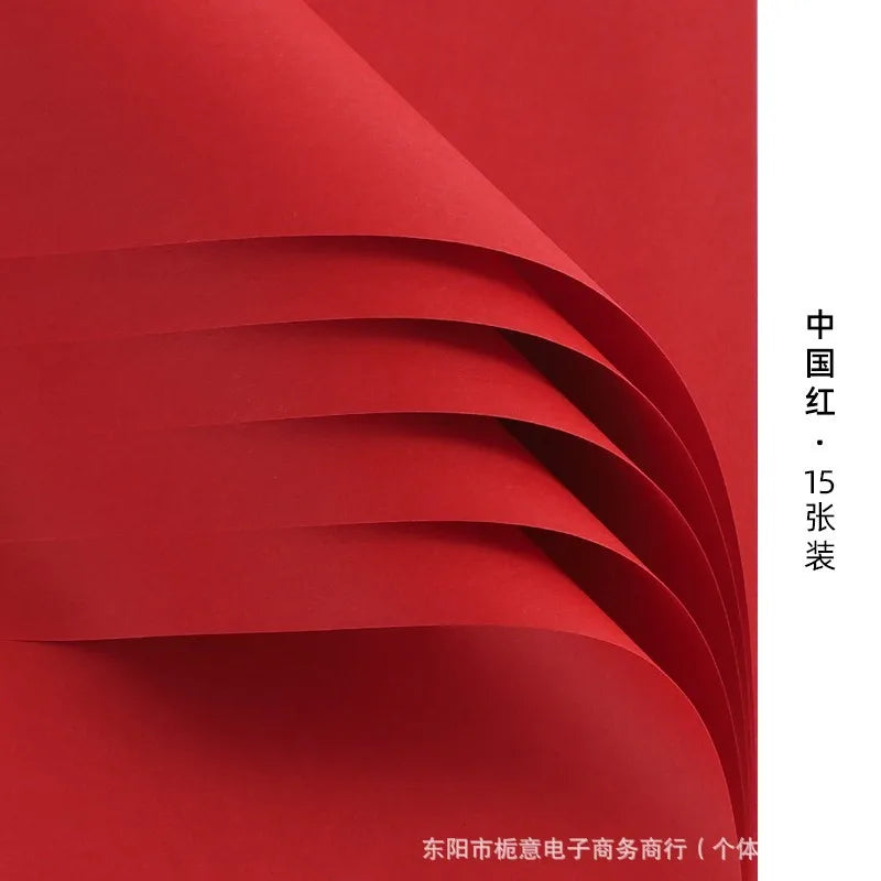 Fenghua Thick Kraft Paper Single-Sided Solid Color Korean Bouquet Material for Unique Packaging Elegant Touches