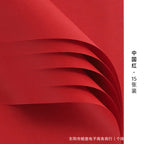 Fenghua Thick Kraft Paper Single-Sided Solid Color Korean Bouquet Material for Unique Packaging Elegant Touches