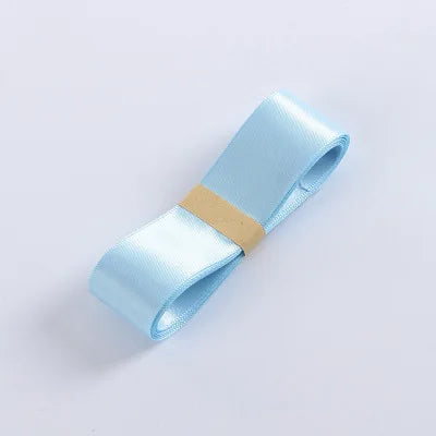 2.5cm Dacron Satin Ribbon-Luxury Biodegradable Ribbon for Valentine's Day Wedding & Christmas Gift Packaging