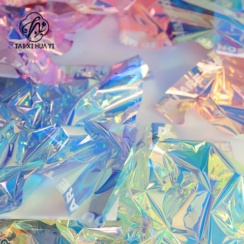 Colorful World Bouquet Packaging Paper Single-Sided Coated Film