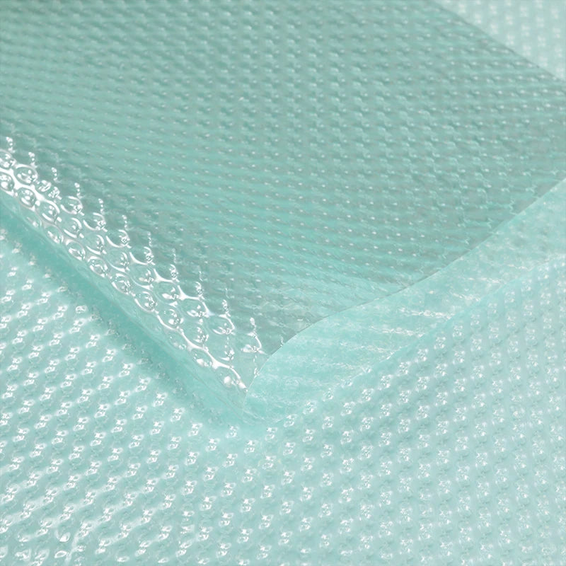 52*52cm Bright Colorful Tridimensional Bubble Design PVC Coated Waterproof Plastic Flower Wrapping Paper