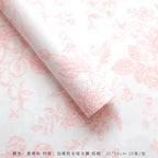 Qixi Wave Gauze Fresh Bouquet Packaging Materials Korean Wave Design Pleats Single Side Coated Eco-Friendly Water-proof