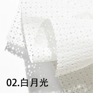 Artistic Marble Purple Specialty Paper PVC Coated for Elegant Flower Bouquet and Gift Wrap Single Side Printing Compatibility