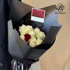 Waterproof Eco-Friendly Recyclable Flower Packaging Single Side Coated Careful Hot Stamping Matte Paper Jelly Film
