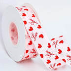 Valentine's Day Christmas Wedding Heart Mesh Glitter Polyester Ribbon Biodegradable Floral Gift Bouquet Wrapping Paper