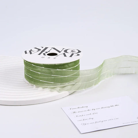 Dacron Wedding Valentine's Day Christmas Flower Bouquet Bow Decoration Ribbon for Gift Packaging
