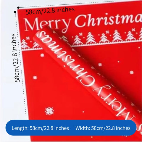 Waterproof Christmas Art Paper for Gift Wrapping Bouquet Packaging PE Coating Flower Wrapping Paper