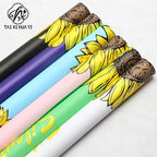 Waterproof Coated Sunflower Art Packaging Paper Flower Wrapping Paper for Flowers for Flowers and Other Items