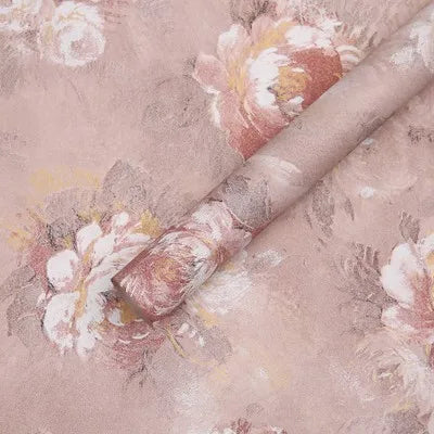 China Manufacture Dream Garden Oil Painting Paper Single Side Coated Flower Wrapping Paper