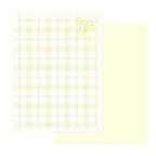 Eco-friendly Moisture Proof Floral Grid Wrapping Paper Double-Sided Offset Printing Compatible Soft Aesthetic