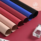Monochrome Korean Style First Love Eco-Friendly Waterproof Flower Wrapping Paper Thickened Single Side for Flower Packaging