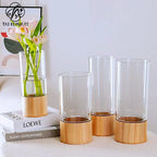 Modern Minimalist Acrylic Vase for Table Decoration Fresh Flower Bouquet Wrapping Floral Supplies-Packaging & Printing Products