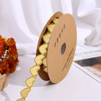 Luxury 520 Love Floral Bouquet Ribbon Christmas Wedding Polyester Ribbon for Cake Baking and Gift Packaging