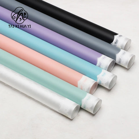 Wholesale Transparent Lace Glassine Gift Wrap Handmade OPP Coated Paper for High End Boutique and Flower Shop