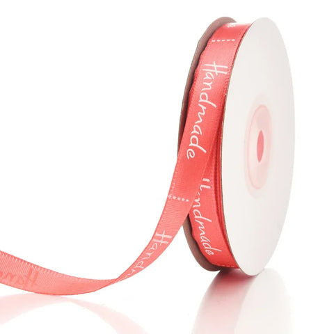 Wholesale Eco-friendly Polyester Printed Handmade Single Face Slogan Cake Decorative Ribbon Wedding