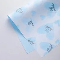 Waterproof Ouya Paper Valentine's Day Bouquet Packaging Single Side Coated Love at First Sight