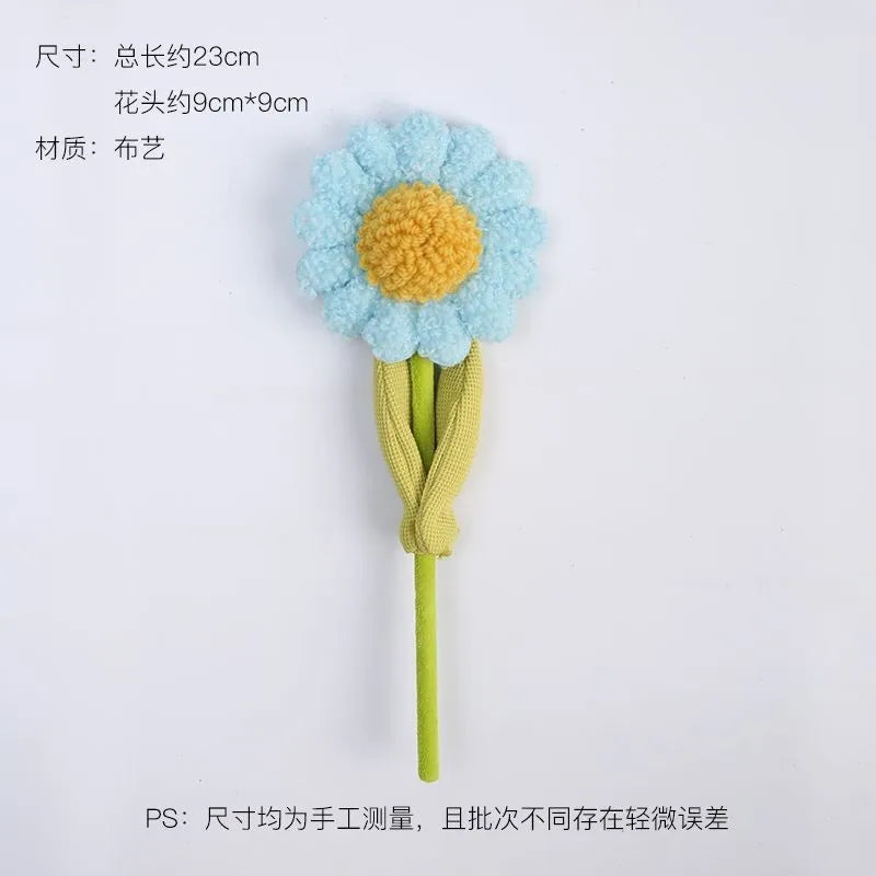 Teacher's Day Single Sunflower Plush Doll Bouquet-Smile Design DIY Floral Craft Supplies for Festival Gift Guangdong China